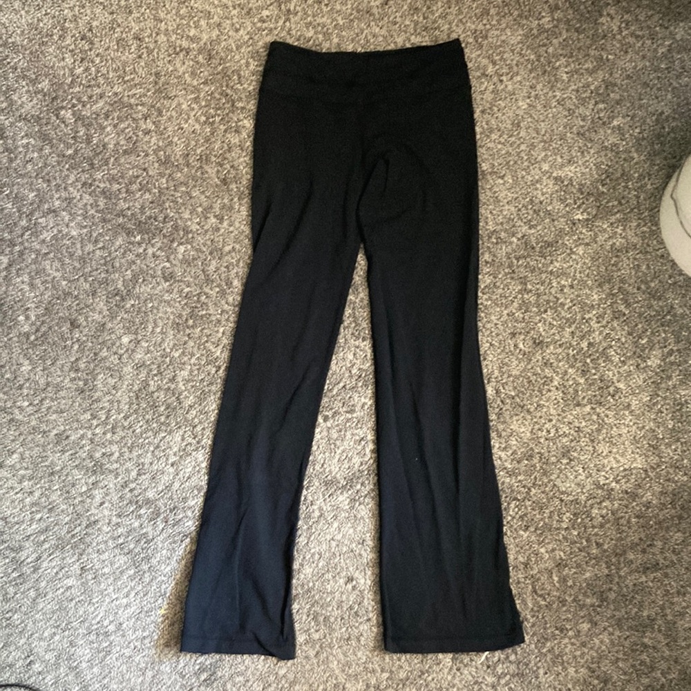 Black Lululemon Flared Leggings
